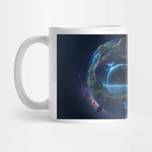 Planet island Mug